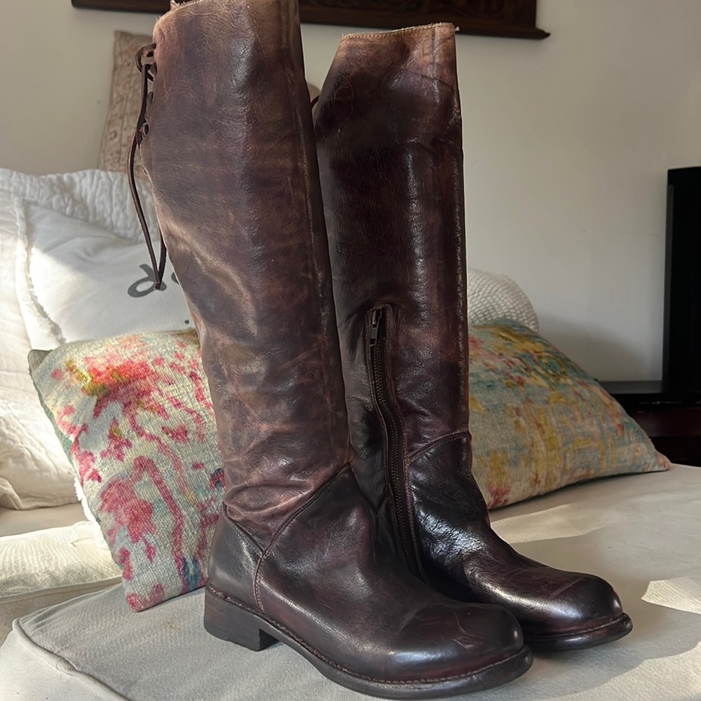 Bed Stu Manchester Boot Burgandy